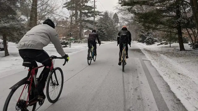 Elija los neumáticos de invierno correctos para su bicicleta de carretera