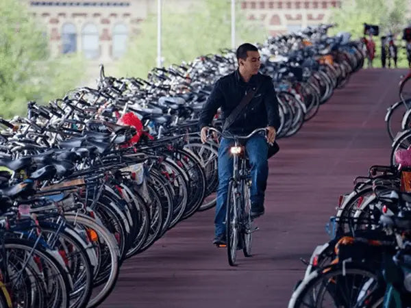 ¿Qué pasa si la bicicleta se convirtió en el medio de transporte más utilizado?