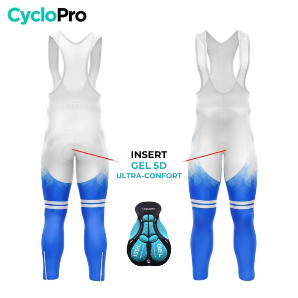 Ciclista de invierno Winter Man Blue - Crystal+