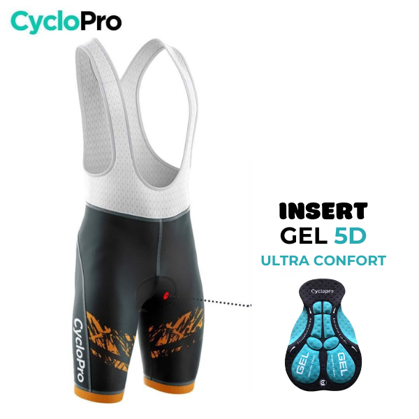 Vestido en bicicleta del hombre naranja - Cyclopro+