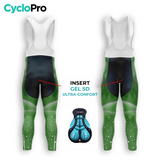 Atuendo de ciclismo de invierno Green Man - Snow+