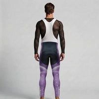 COLLANT CYCLISTE HIVER HOMME VIOLET SNOW 