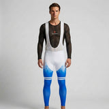 COLLANT CYCLISTE AUTOMNE HOMME BLEU CRISTAL