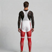 COLLANT CYCLISTE AUTOMNE HOMME GRENAT CUBIC  1