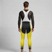 COLLANT CYCLISTE AUTOMNE HOMME JAUNE DIMENSION 1