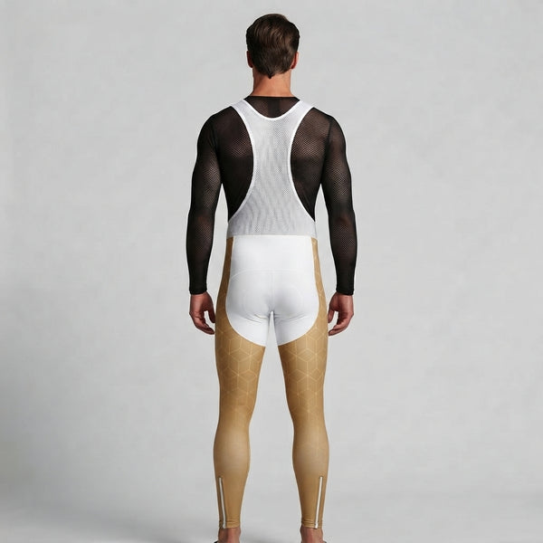 COLLANT CYCLISTE AUTOMNE HOMME MARRON  CUBIC 1