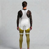 COLLANT CYCLISTE HIVER HOMME JAUNE CRISTAL 1