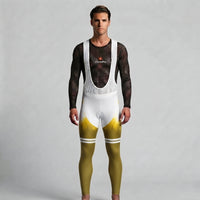 COLLANT CYCLISTE HIVER HOMME JAUNE CRISTAL
