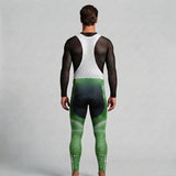 COLLANT CYCLISTE HIVER HOMME VERT SNOW 1