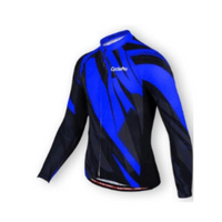 Ciclista de invierno azul - Abstract+ - Destockage