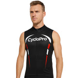Maillot Cyclisme sans manches rouge Dynamo