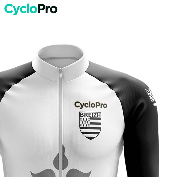 Jersey de ciclismo largo - Invierno - Brittany