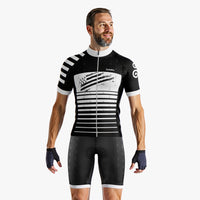 Tenue De Cyclisme Noire et Blanche Bretagne