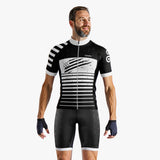 Tenue De Cyclisme Noire et Blanche Bretagne