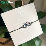 Pulsera de bicicleta de Francia - Edición negra