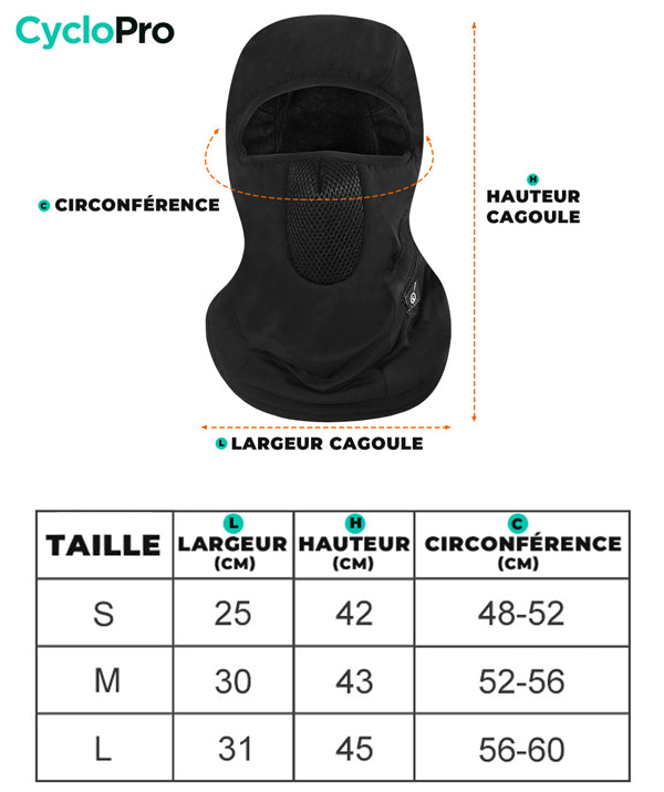 Paquete de calefacción de calefacción: guantes y capucha