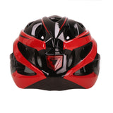casque velo visiere rouge et blanc adventure 2