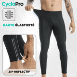 Ciclista térmico para hombres - práctico+