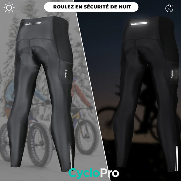 Ciclista térmico para hombres - práctico+