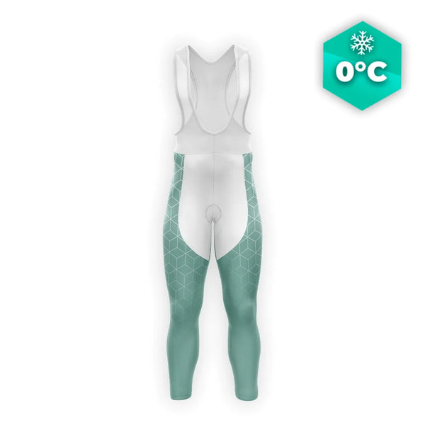 COLLANT CYCLISTE HIVER HOMME / VERT - CUBIC+ cuissard long homme GT-Cycle Outdoor Store XS 