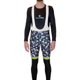 COLLANT CYCLISTE JAUNE ATMOSPHÈRE+ - AUTOMNE - HOMME cuissard long homme GT-Cycle Outdoor Store XS Avec Bretelles 