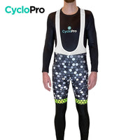 COLLANT CYCLISTE JAUNE ATMOSPHÈRE+ - HIVER cuissard thermique GT-Cycle Outdoor Store XS Avec Bretelles 