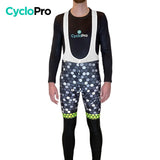 COLLANT CYCLISTE JAUNE ATMOSPHÈRE+ - HIVER cuissard thermique GT-Cycle Outdoor Store XS Avec Bretelles 