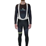 COLLANT CYCLISTE JAUNE LIBERTY+ - HIVER collant thermique homme GT-Cycle Outdoor Store XS Avec Bretelles 