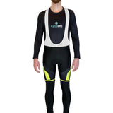 COLLANT CYCLISTE THERMIQUE JAUNE - HIVER - HOMME cuissard long homme GT-Cycle Outdoor Store S 