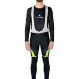 COLLANT CYCLISTE THERMIQUE VERT- HIVER - HOMME cuissard thermique GT-Cycle Outdoor Store S 
