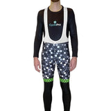 COLLANT CYCLISTE VERT ATMOSPHÈRE+ - HIVER collant thermique homme GT-Cycle Outdoor Store XS Avec Bretelles 