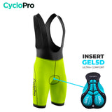 cuissard cycliste fluo