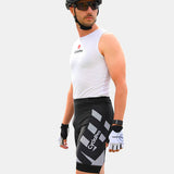 cuissard cycliste homme sans bretelles practical blanche 