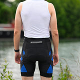 cuissard cycliste homme sans bretelles practical bleu 3