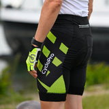 cuissard cycliste homme sans bretelles-practical jaune 5