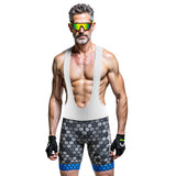 cuissard cycliste homme atmosphere bleu
