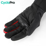 Guantes de bicicleta de invierno - calentador