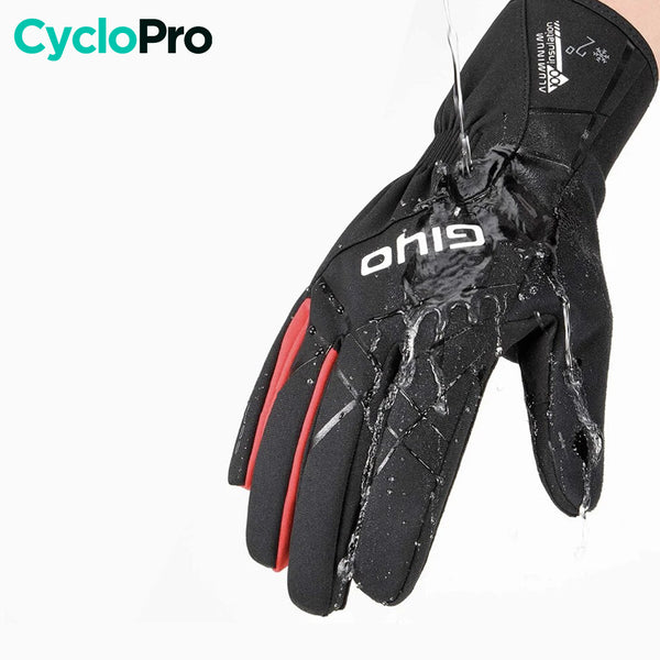 Guantes de bicicleta de invierno - calentador