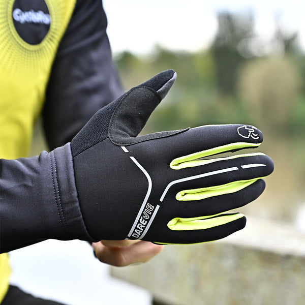 Gran guantes fríos de bicicleta de invierno - termomax