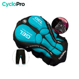 Black Cycling Curess Pro Fit - Skin+