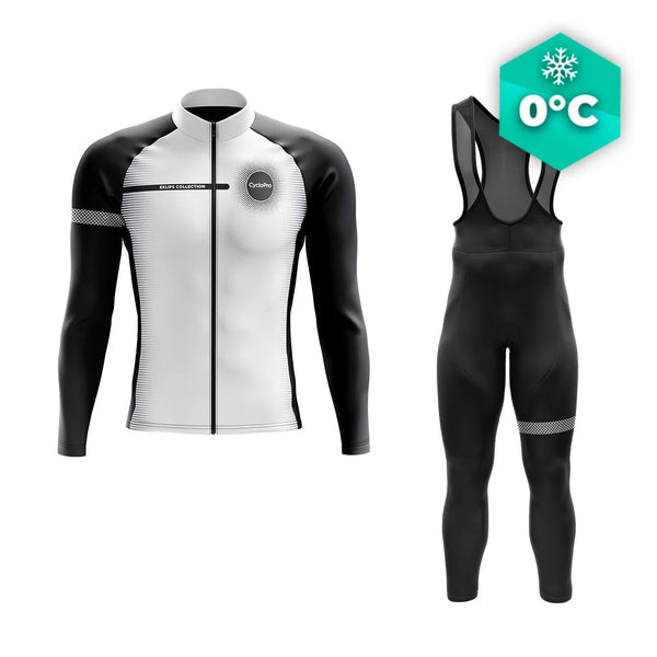 Traje de ciclismo de invierno blanco - Eklïps