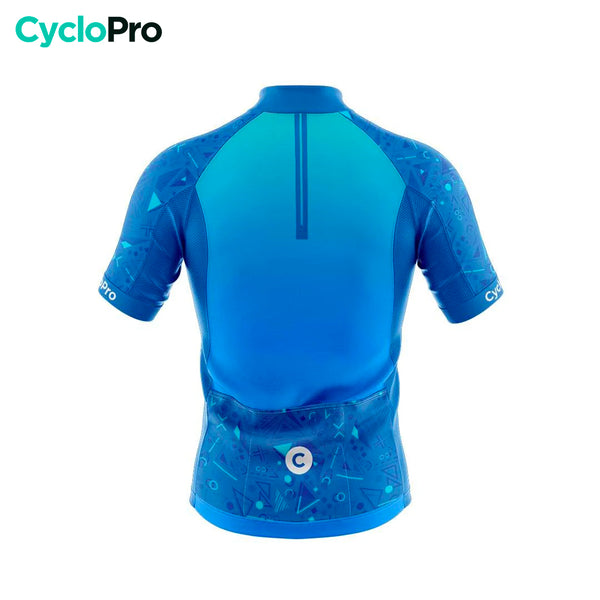 Blue Road Cycling Jersey - Wave+