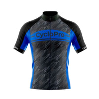 maillot cyclisme bleu wind