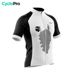 maillot cyclisme corse dos