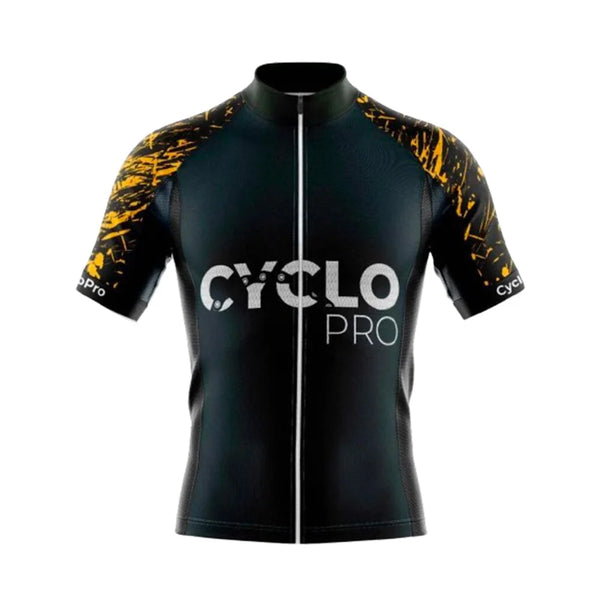 maillot cyclisme cyclopro orange