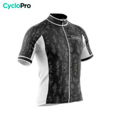 Gray Road Cycling Jersey - Pixel+