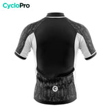 Gray Road Cycling Jersey - Pixel+