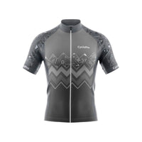 maillot cyclisme gris wave