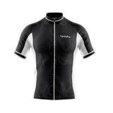 maillot cyclisme noir fluidity