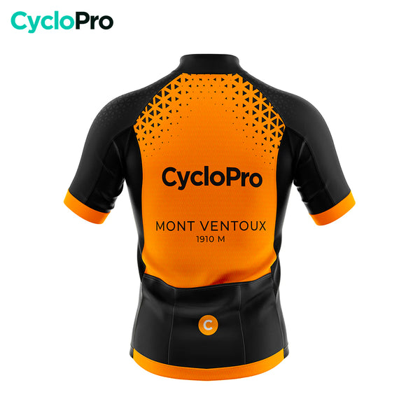 maillot cyclisme orange mont ventoux